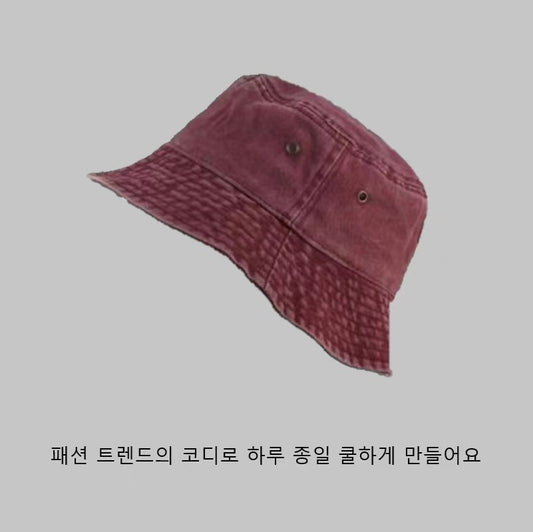 Retro Old Fisherman Bucket Hat - Harajuku Style