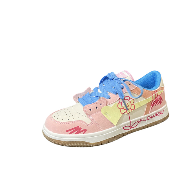 Sunflower Skateboarding Shoes for Harajuku Style