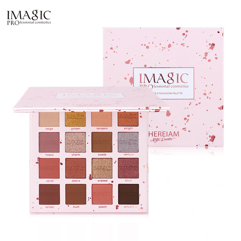 Harajuku Style Charming Eyeshadow Palette - 16 Colors