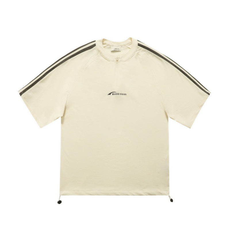 Harajuku Style Loose Fit Embroidered T-Shirt