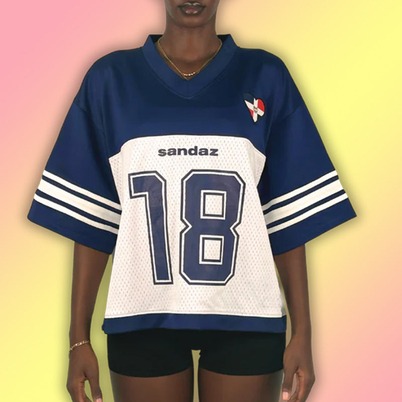 Street Baseball Retro Hip Hop Unisex T-Shirt - Harajuku Style Y2K Fashion
