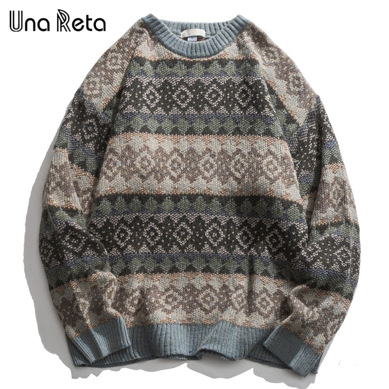 Una Reta Geometry Men's Hip Hop Sweater
