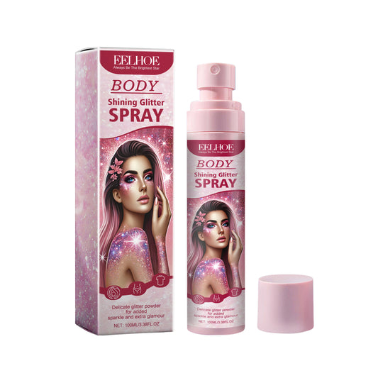 Harajuku Style Glitter Spray for Radiant Skin