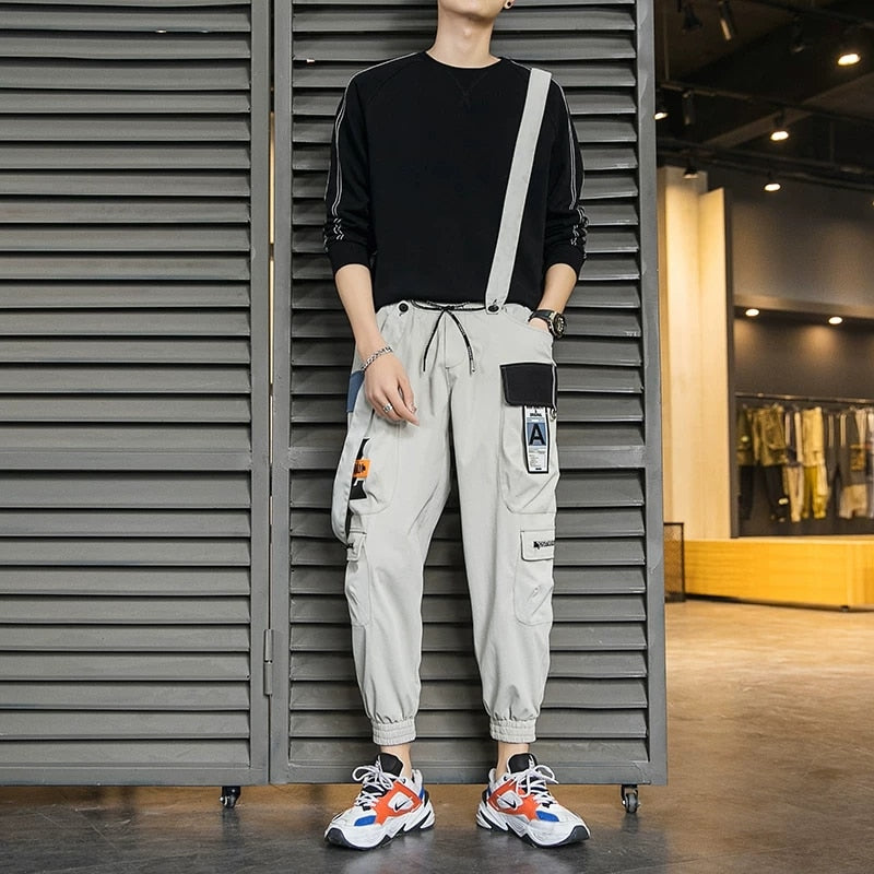 CHAIFENKO Hip Hop Streetwear Jogger Pants for Men