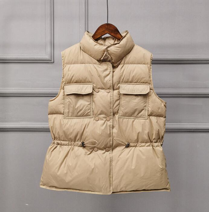 Playful Ultra Light Down Vest for Women - Harajuku Style