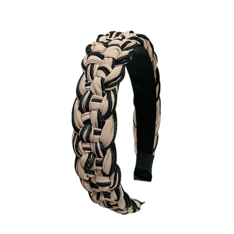 High-End Braided Twist Headband
