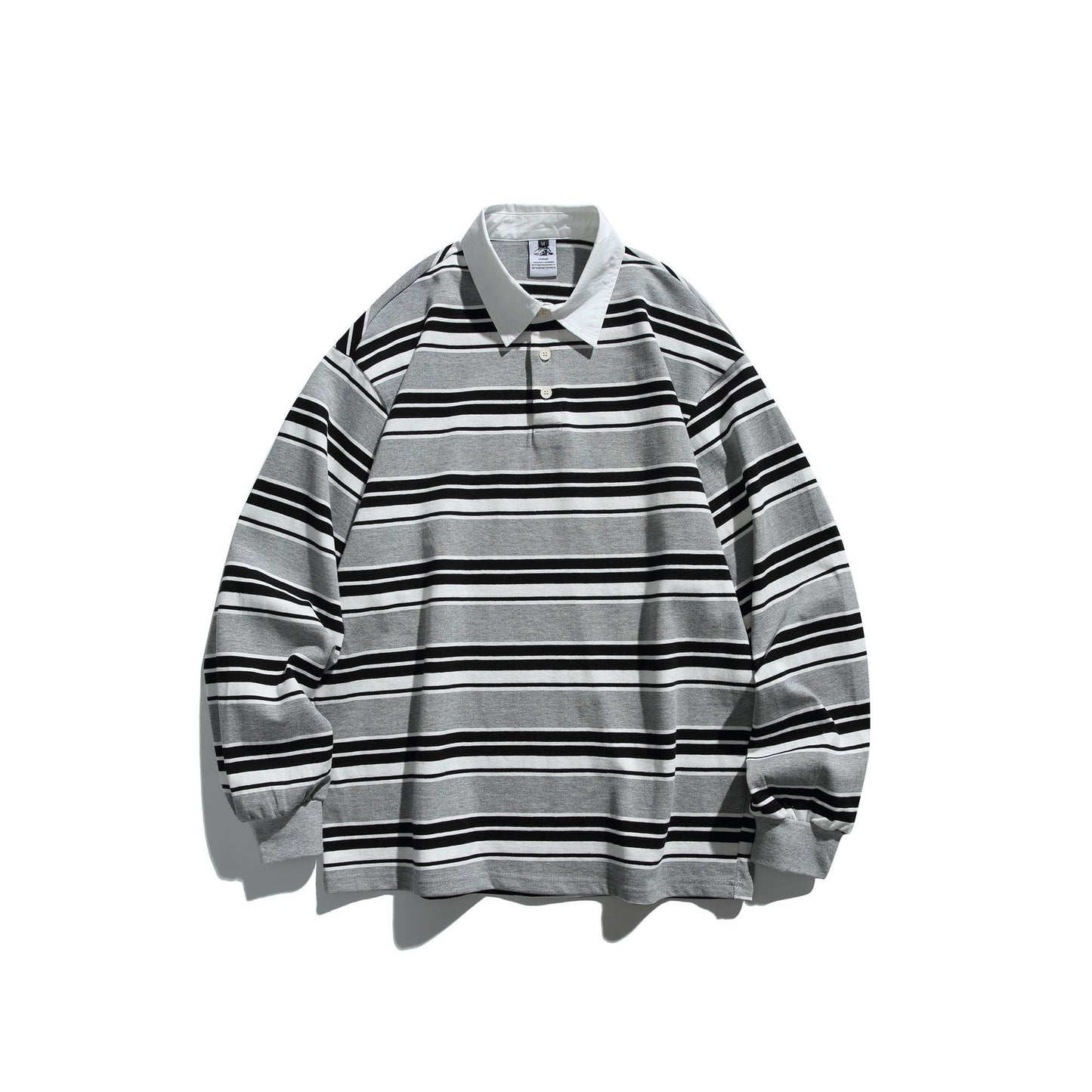 Versatile Harajuku Style Lapel T-Shirt Sweatshirt
