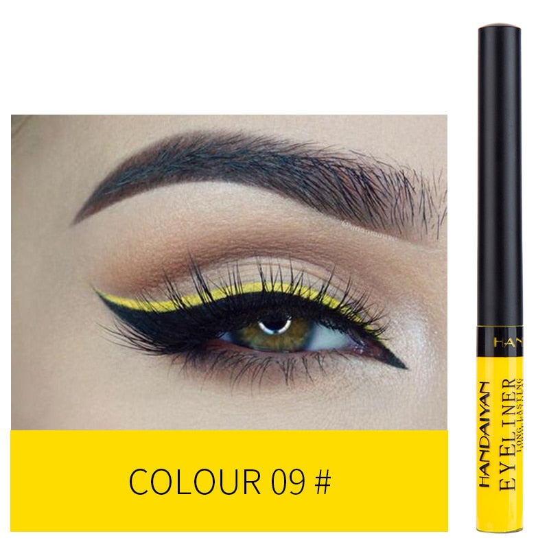 12 Color Waterproof Liquid Eyeliner - Harajuku Style