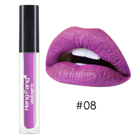 Harajuku Style Long-lasting Waterproof Matte Liquid Lipstick - 20 Colors