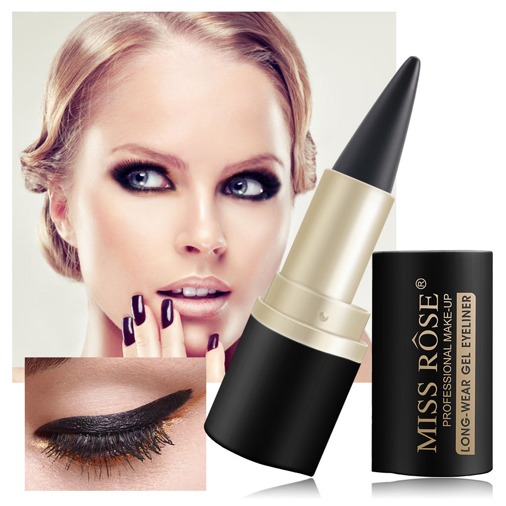 Bold Waterproof Black Eyeliner Pen for Harajuku Style
