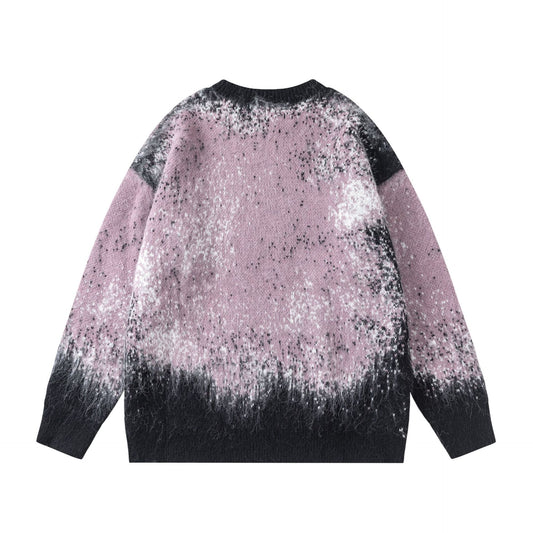 Gradient Velvet Sweater