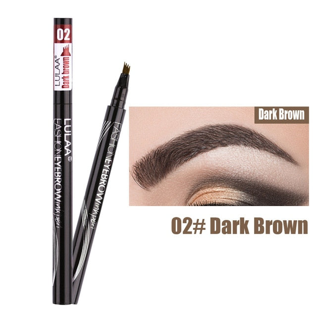 4-TIP BROW Liquid Eyebrow Pencil - Waterproof Microblading Pen