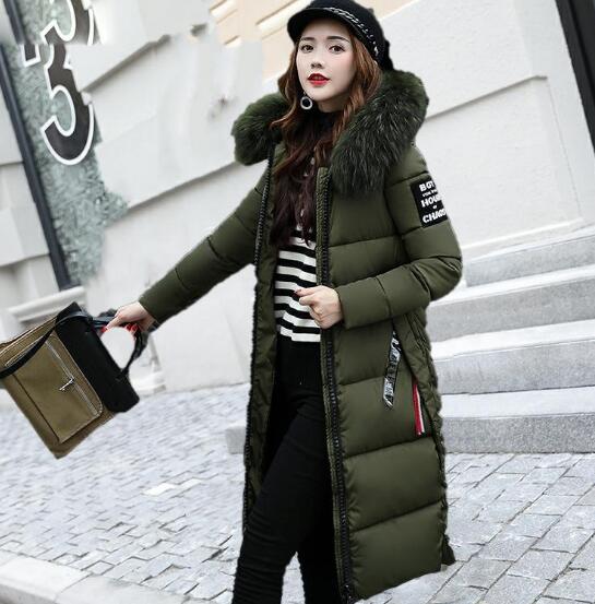 Harajuku Style Women’s Winter Jacket with Detachable Fur Collar