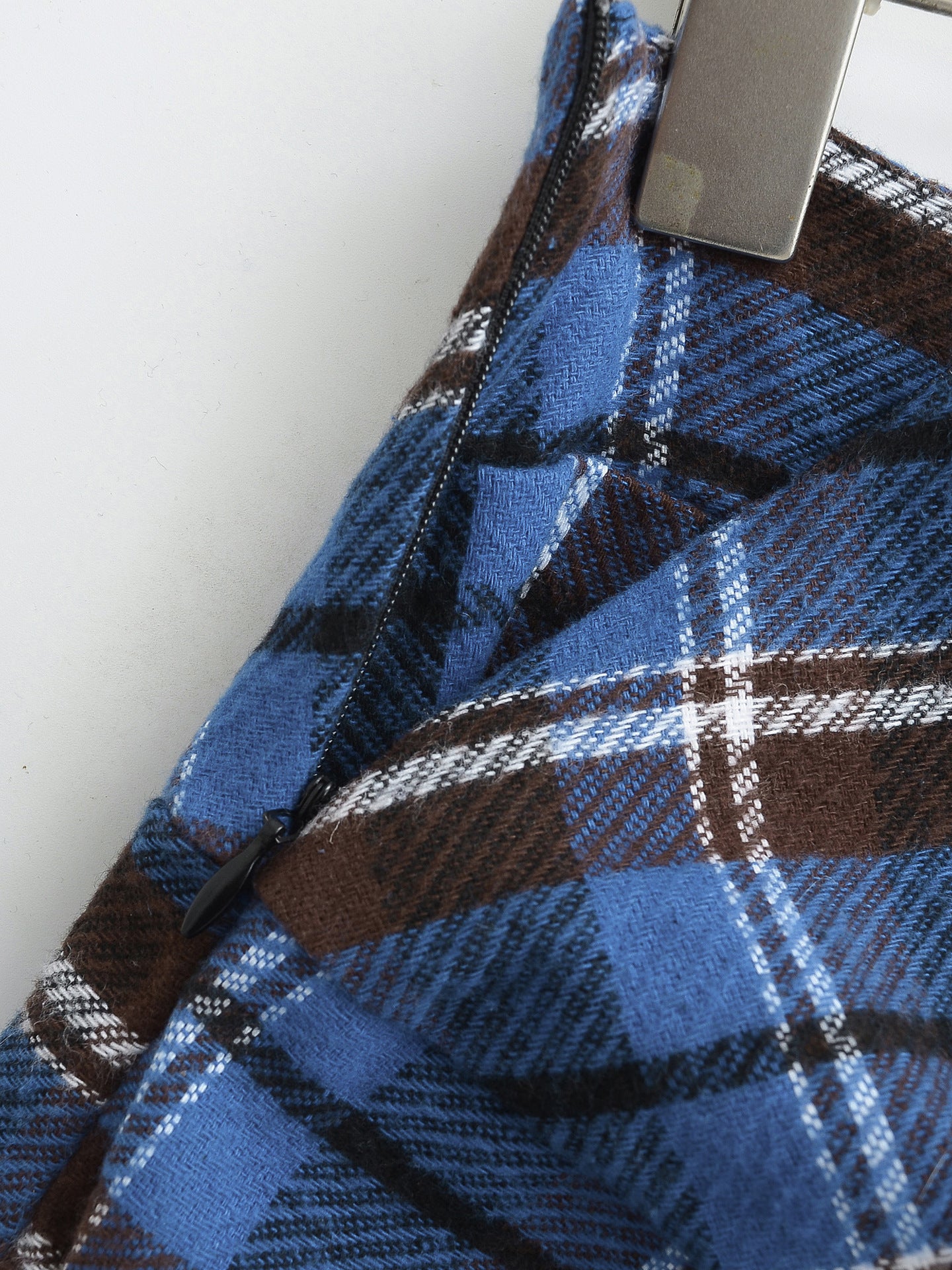 Plaid Pure and Sexy Mini Skirt