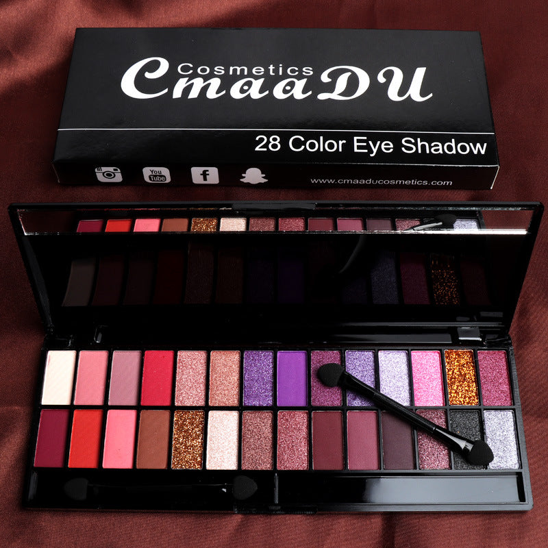 28 Color Playful Eyeshadow Palette for Beginners