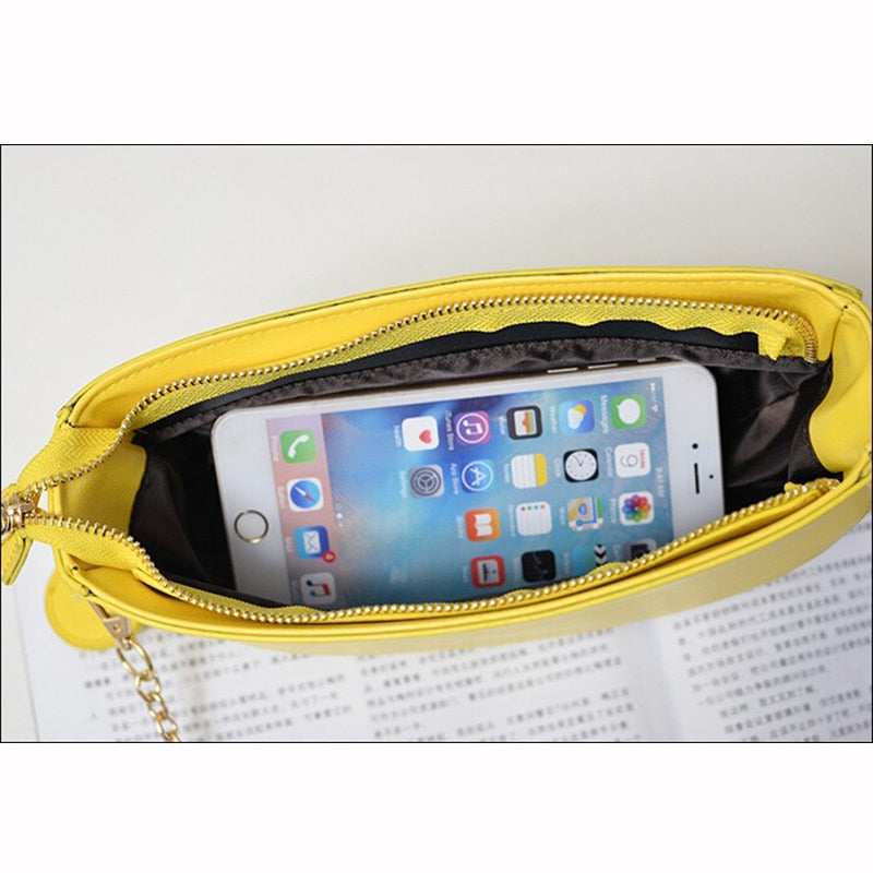 Lemon Watermelon Cartoon Crossbody Bag