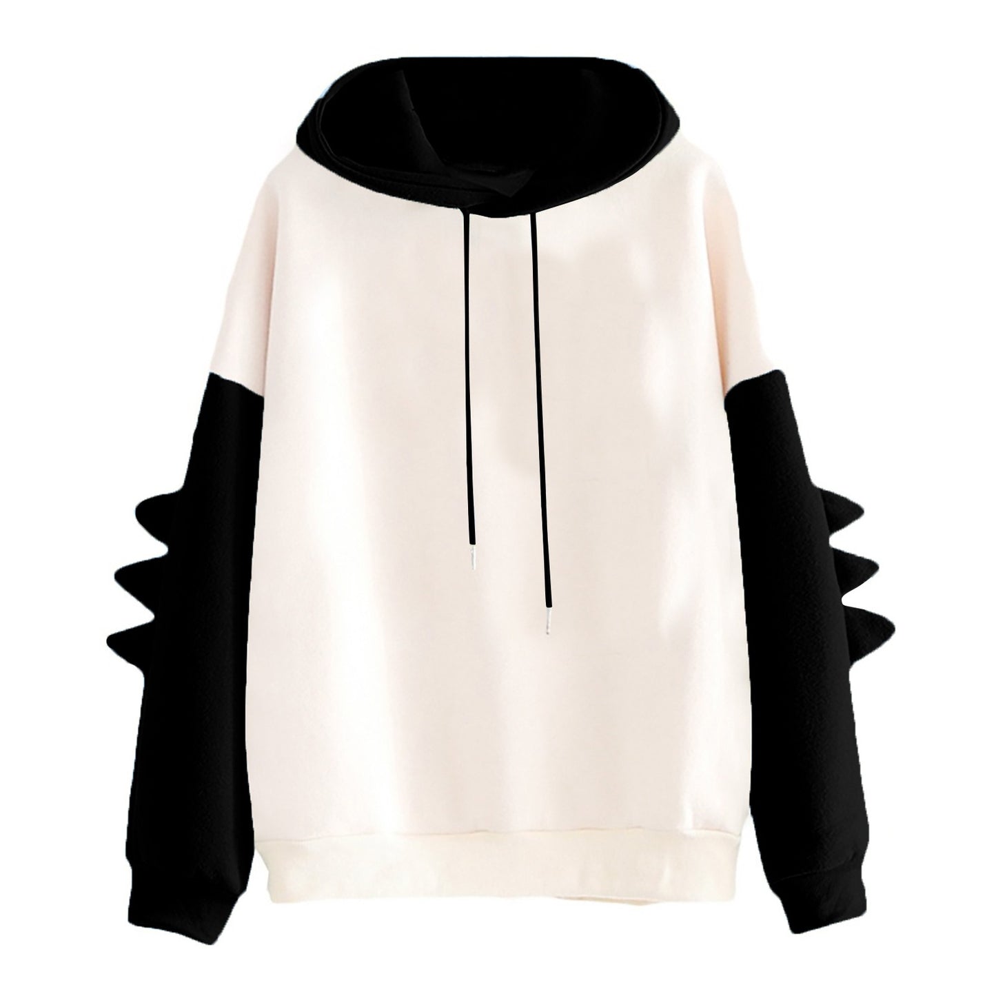 Playful Cartoon Dinosaur Hoodie for Autumn & Winter