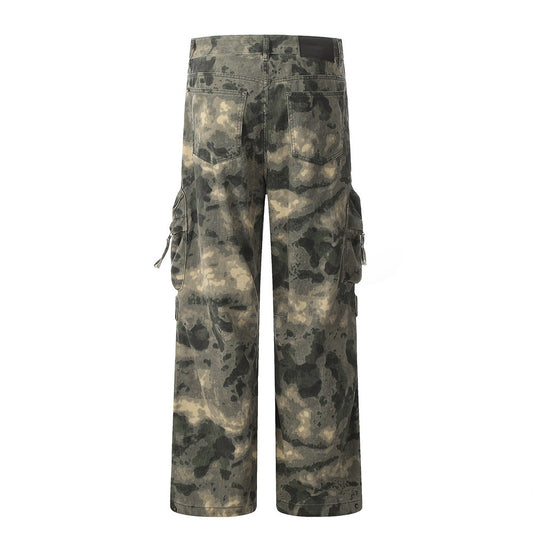 Men's Harajuku Style Multi-Pocket Tactical Work Pants