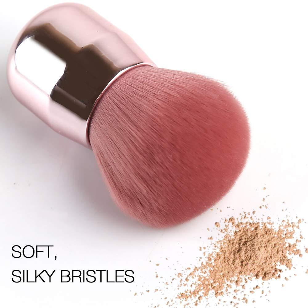 Colorful Kabuki Makeup Brush for Perfect Concealer Blending