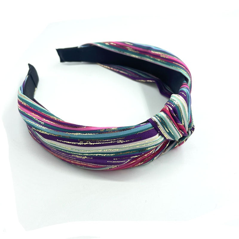 Retro Ethnic Knotted Headband