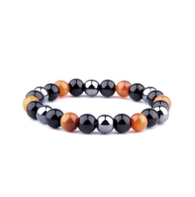 Harajuku Style Tiger Eye Gemstone Bead Bracelet