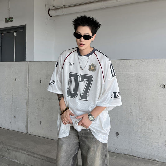 Harajuku Style Breathable Letter Print T-shirt