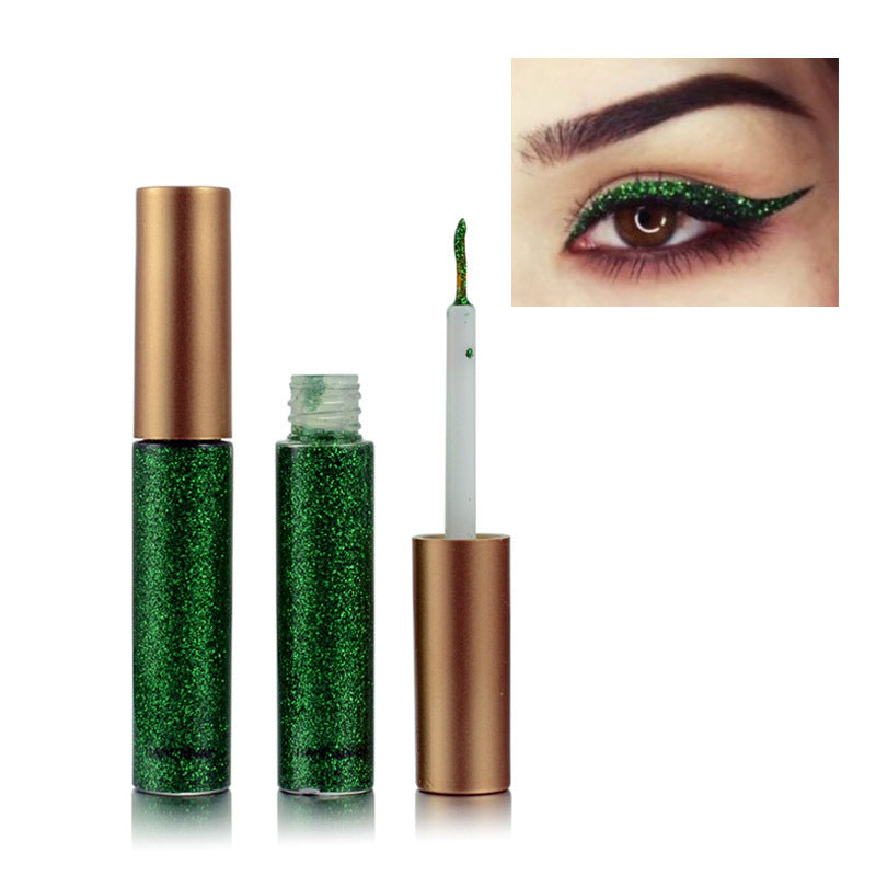 Harajuku Style Explosive Glitter Liquid Eyeliner Set - 10 Pack