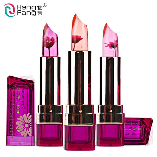 Charming Black Chrysanthemum Lipstick - 3 Fruit Flavors