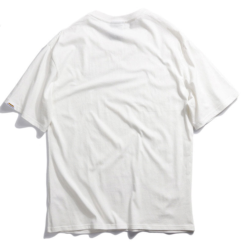Playful Rabbit Saw Print T-Shirt - Unisex Streetwear