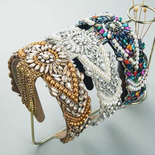 New Gorgeous Baroque Tassel Headband