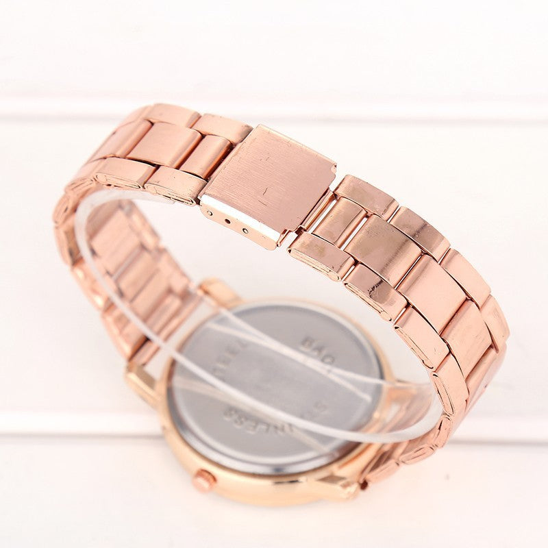 Luxury Silver Gold Watch for Women - Harajuku Style