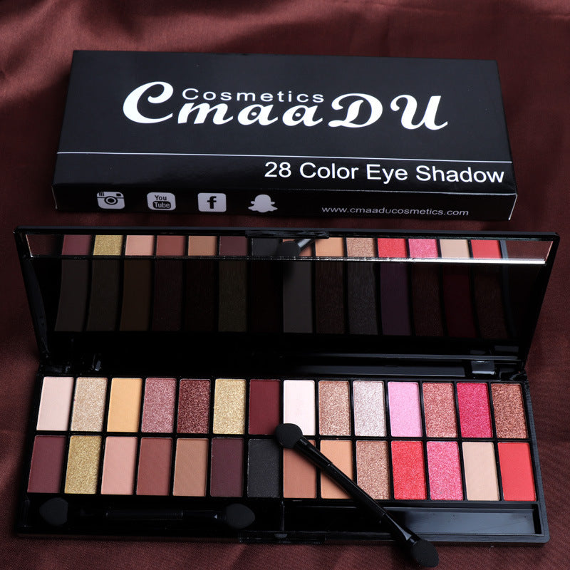 28 Color Playful Eyeshadow Palette for Beginners