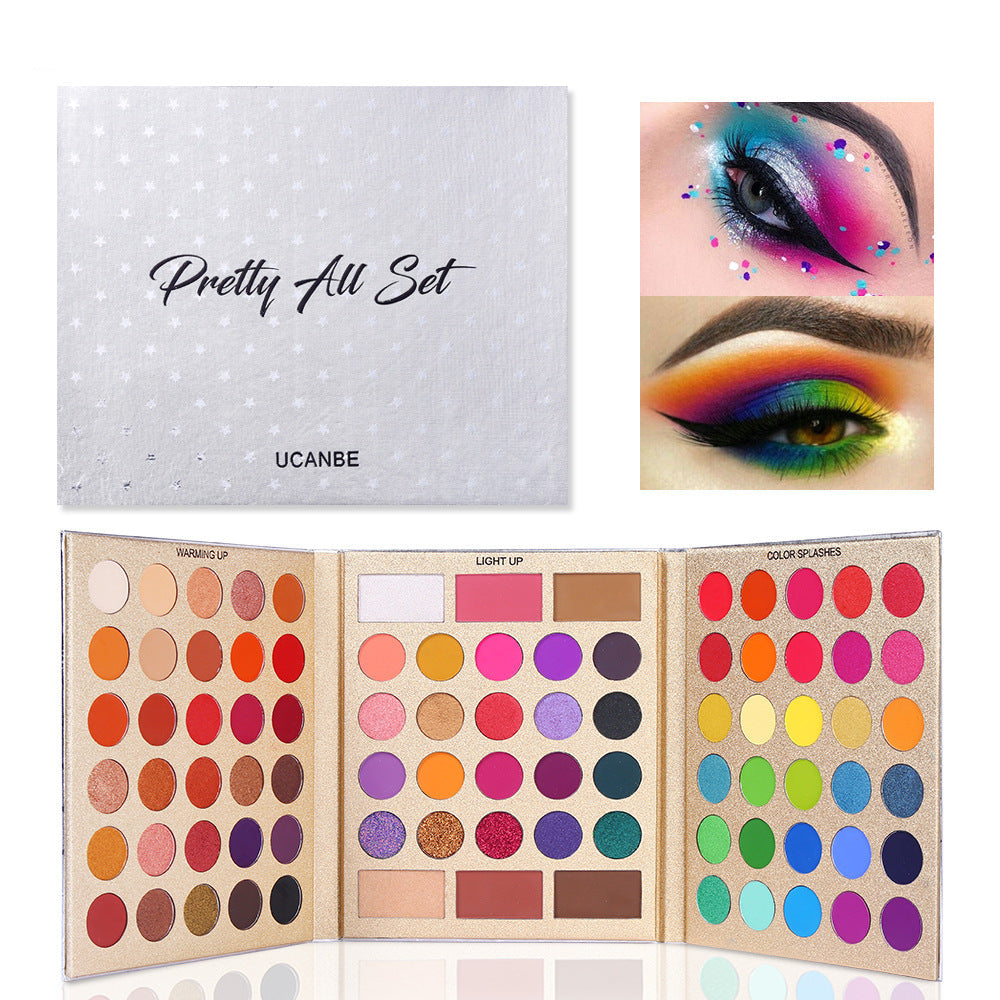 86 Colors Harajuku Eyeshadow Palette - Matte & Pearlescent