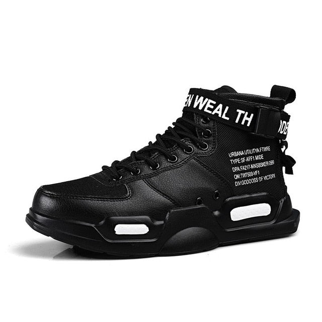 Breathable Mesh Casual Sneakers for Men - Harajuku Style