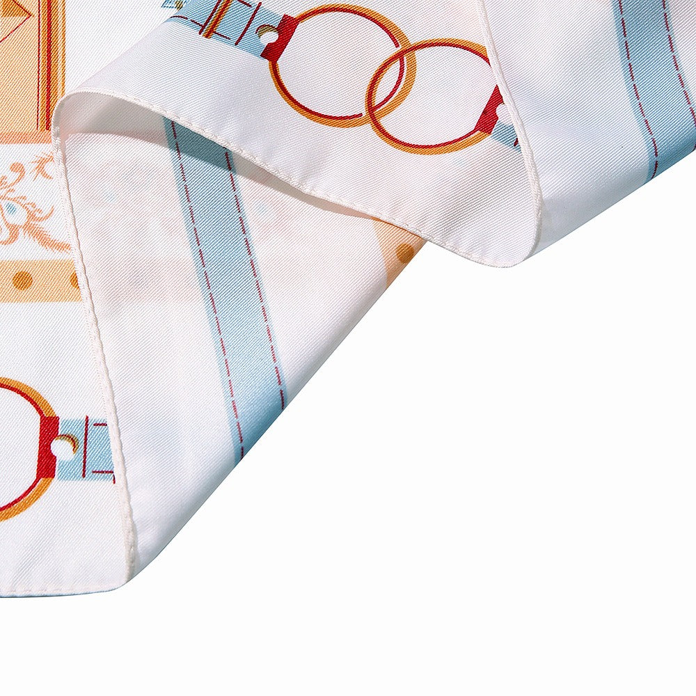 Architectural Rose - Harajuku Style Square Scarf
