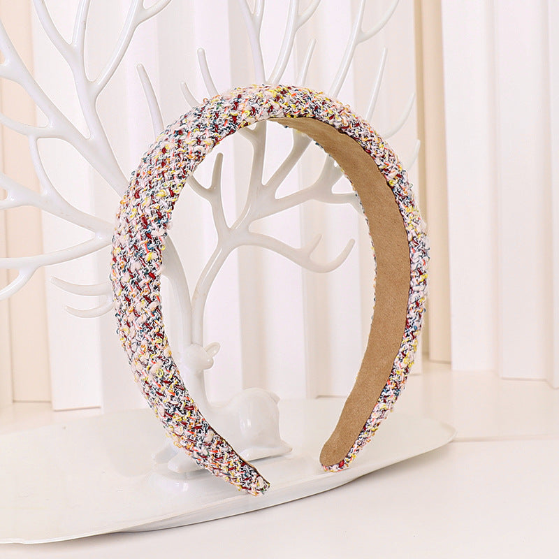 Woolen Cloth Sponge Headband & Hair Clip F663