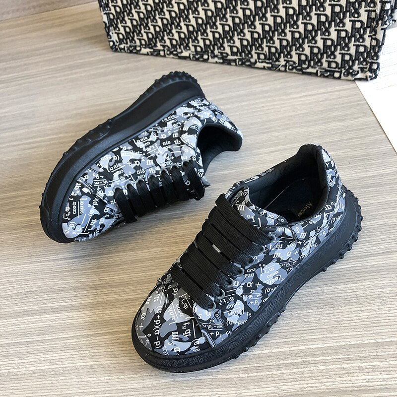 Trendy White Wedge Sneakers for Women