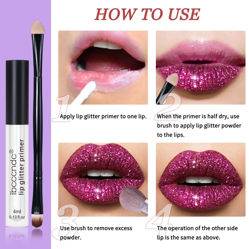 Glitter Lip Gloss Set - Harajuku Style Glam