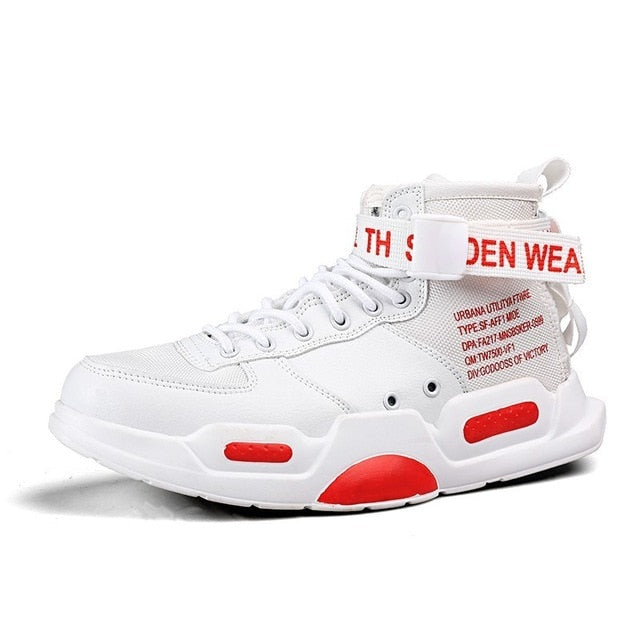 Breathable Mesh Casual Sneakers for Men - Harajuku Style