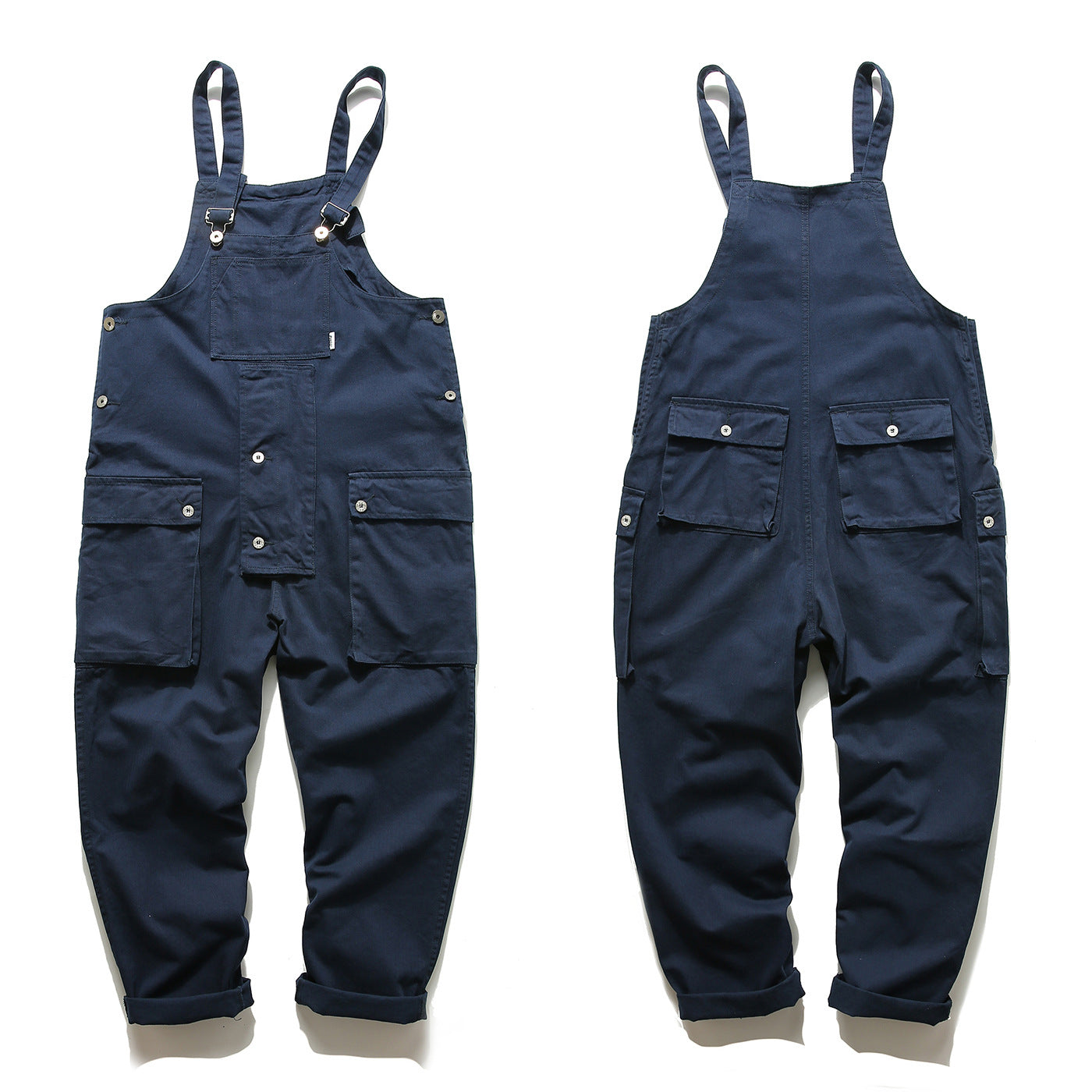Men's Harajuku Style Casual Jumpsuit with Suspenders