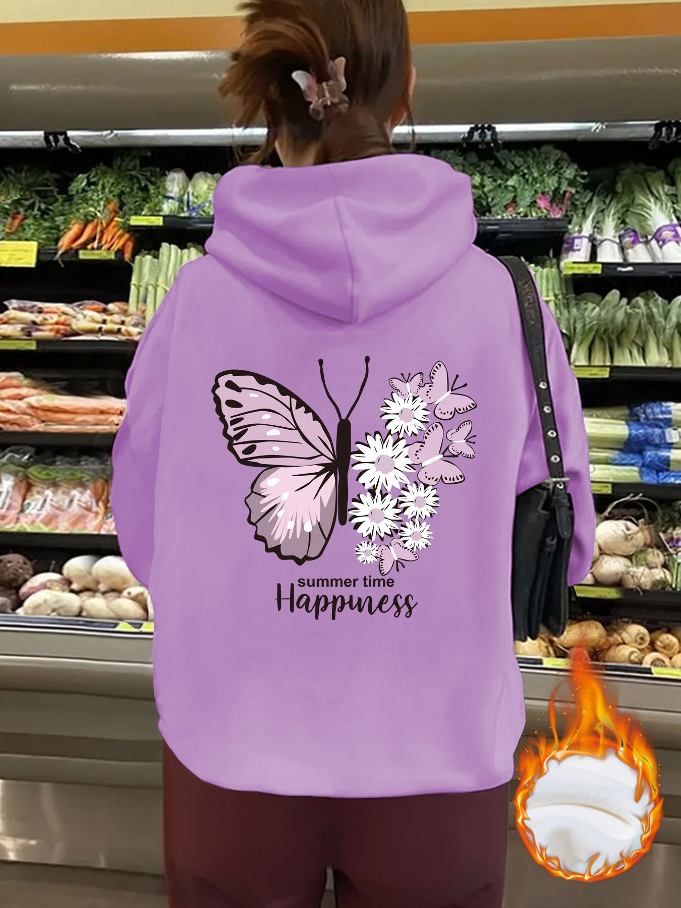 Thick Hoodie for Summer Happiness