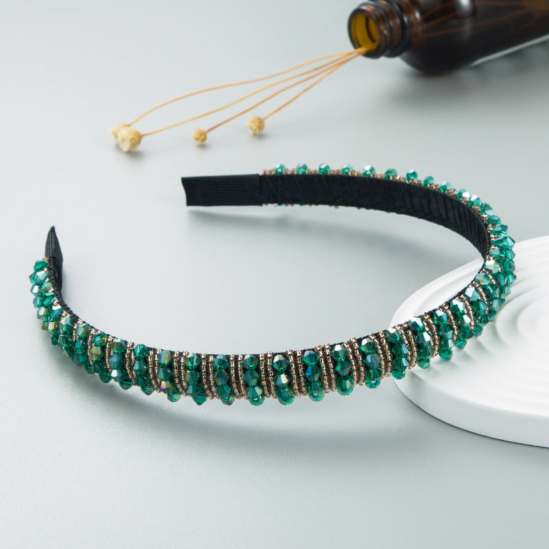 Hand-woven Beaded Hair Hoop Headband