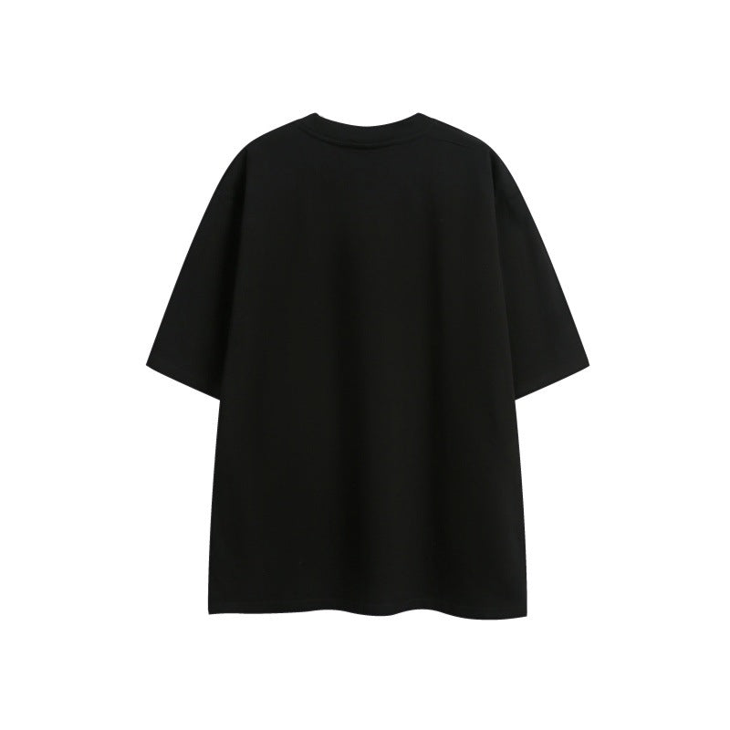 Harajuku Style Vintage Print Loose Fit T-Shirt