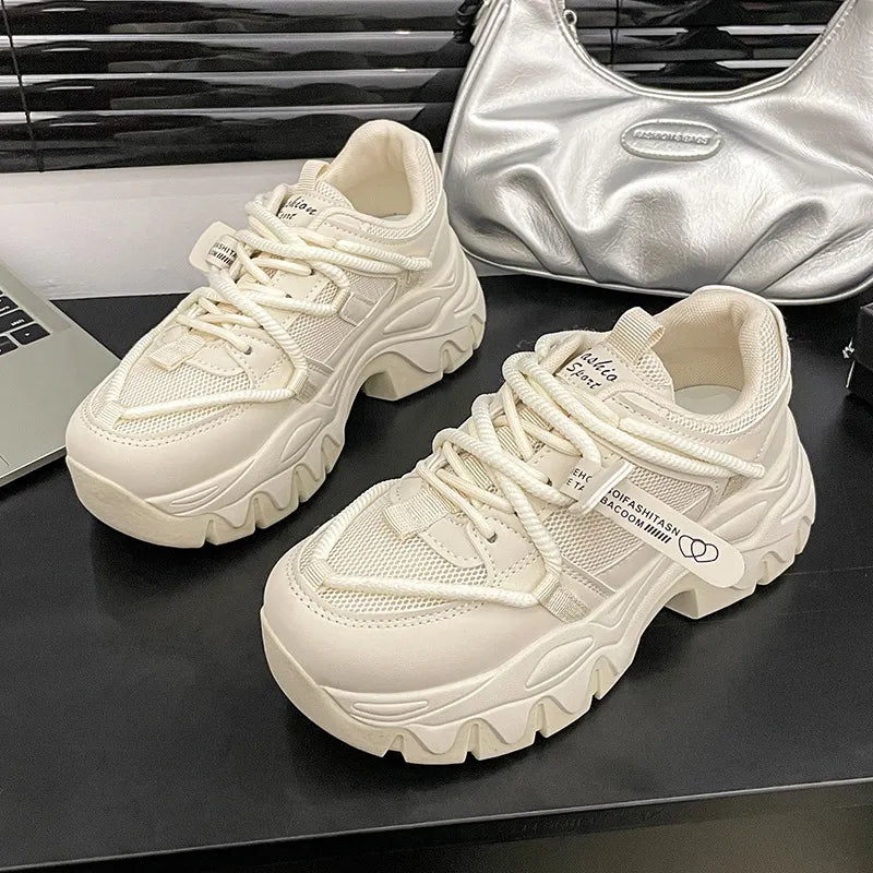 Ultra High Thick Soled Height Increasing Shoes