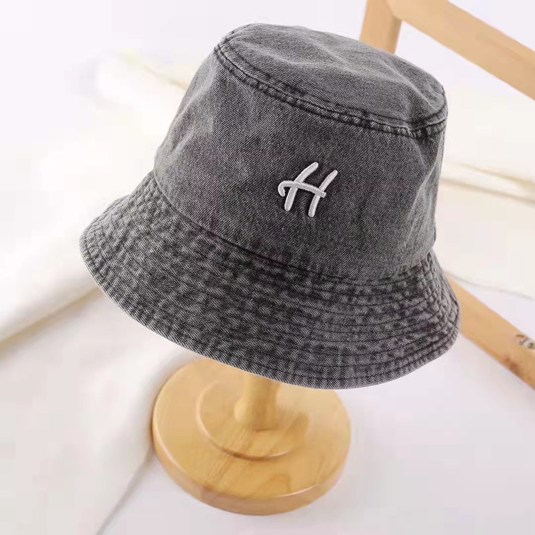 Retro Washed Cotton Fisherman Hat - Harajuku Style