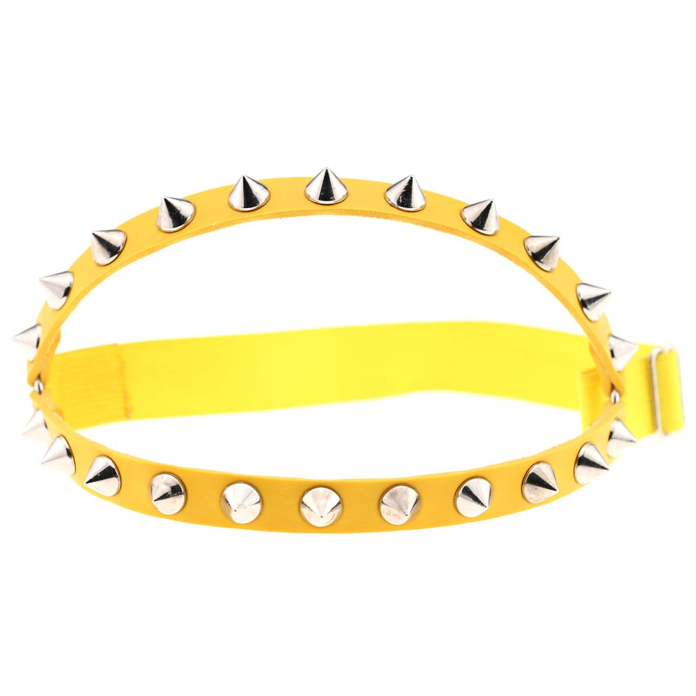Punk Hip Hop Double Row Rivet Garter with Thigh Ring