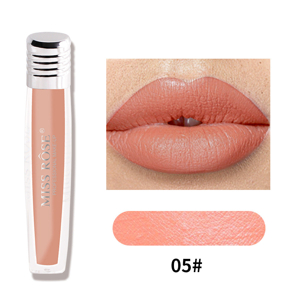 Candy Pearl Lip Gloss - Non-Sticky Velvet Finish