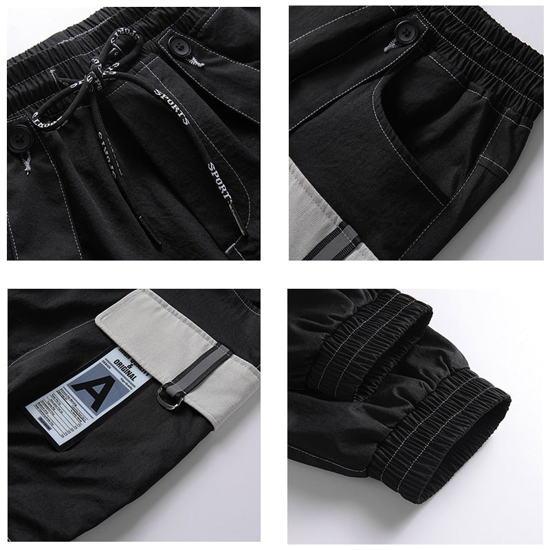 CHAIFENKO Hip Hop Streetwear Jogger Pants for Men