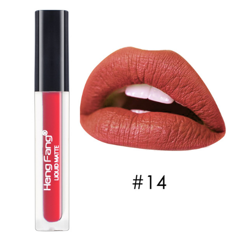 Harajuku Style Long-lasting Waterproof Matte Liquid Lipstick - 20 Colors
