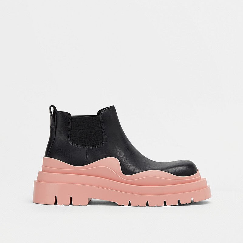 Harajuku Style Mid-Calf Boots for Women